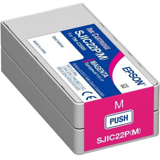 Картридж струйный Epson SJIC22P(M) Original