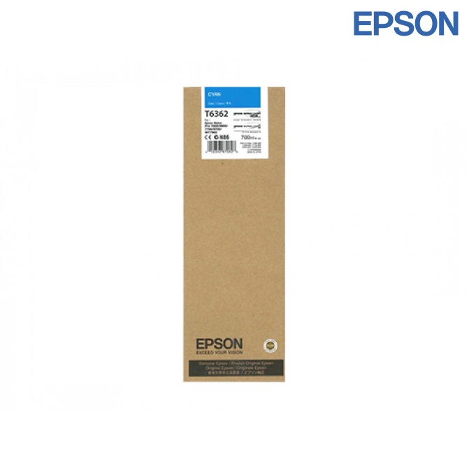 Картридж струйный Epson T636200 Cyan Original