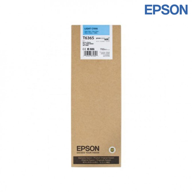 Картридж струйный Epson T636500 Light Cyan Original