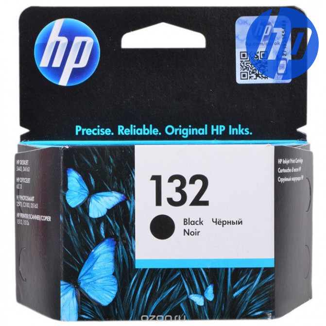 Cartuș cu jet de cerneală HP №132 Black (C9362HE) Original