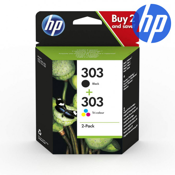 Cartuș cu jet de cerneală Original HP №303 (3YM92AE) MultiPack