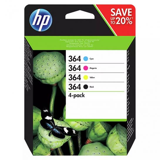 Cartuș cu jet de cerneală Original HP №364 (N9J73AE) MultiPack