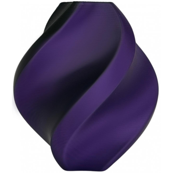 Filament pentru imprimanta 3D ProfLab Silk FG-P102-E1, PLA, Black-Purple, 1.75 mm, 1kg