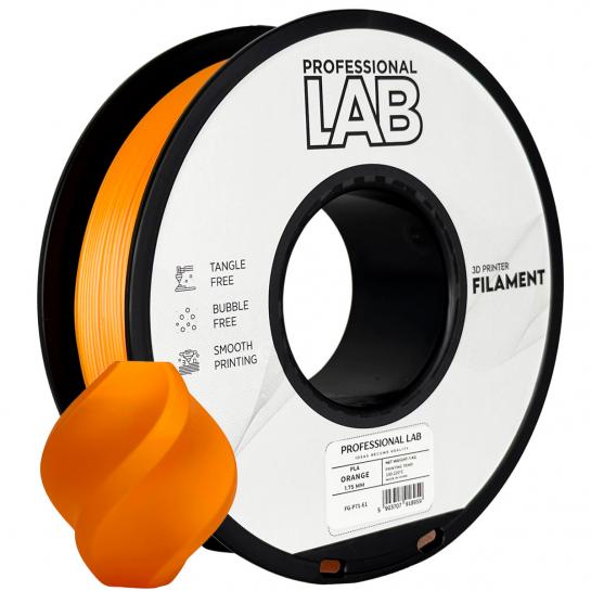 Filament pentru imprimanta 3D ProfLab  FG-P71-E1, PLA, Orange, 1.75 mm, 1kg