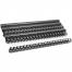 Arc din plastic pentru îndosariere d=12mm 100 buc Black