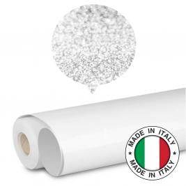 Peliculă pentru termo-transfer FlexClassic G100 White Glitter Plotterfilms