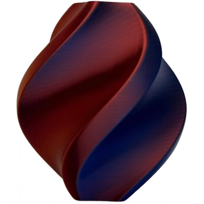 Filament pentru imprimanta 3D ProfLab  Silk FG-P97-E1, PLA, Red-Blue, 1.75 mm, 1kg