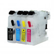 Перезаправляемые картриджи Brother LC221 MFC-J480DW/J480DW/J4420DW/J4620/J4625DW/J5320DW