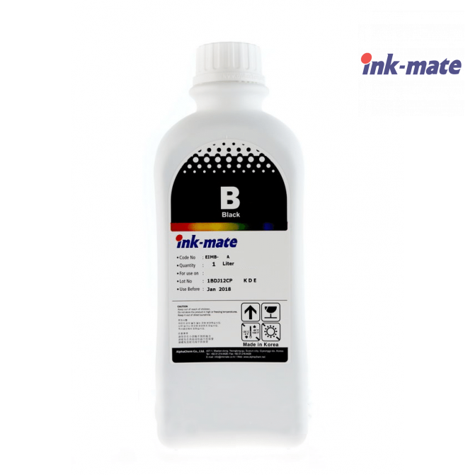 Cerneala InkMate pentru imprimante Epson 1000 ml Black EIMB-801B