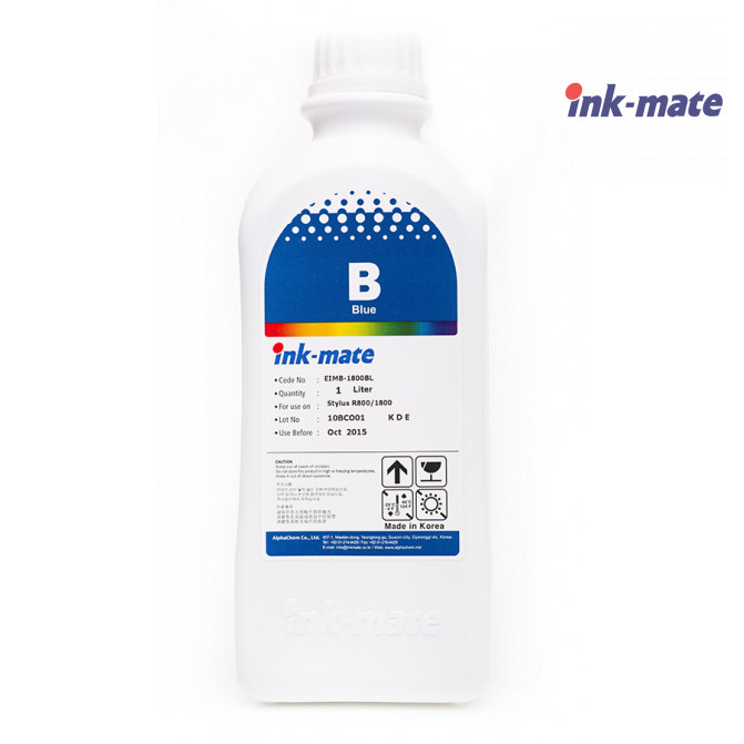 Cerneala InkMate pentru imprimante Epson 1000 ml Cyan EIMB-801C