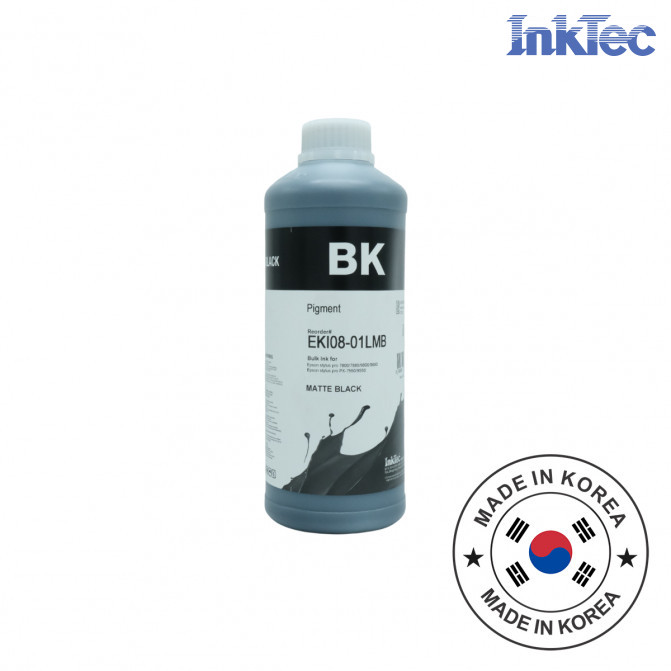 Cerneala InkTec Epson SC-T3200/SC-T5200/SC-T7200/SC-T3100/SC-T5100/SC-T3405/SC-T5405 Matte Black Pigment 1000 ml EKI08-01LMB