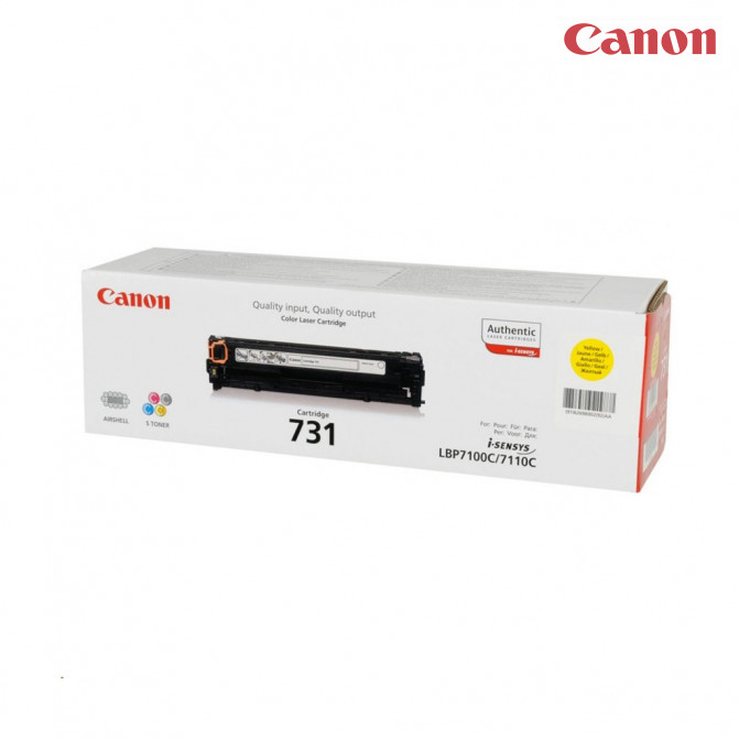 Картридж лазерный Canon 731 Yellow Original