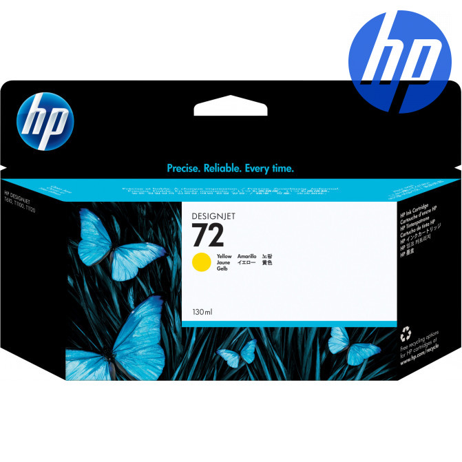 Картридж струйный HP №72 (C9373A) Yellow Original