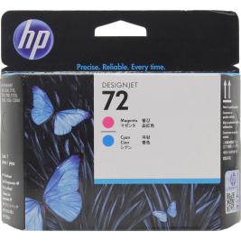 Комплект печатающих головок HP №72 magenta + cyan Original