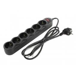 Filtru de rețea SVEN SF-06L, 6 Sockets, 5m, Black