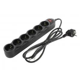 Filtru de rețea SVEN SF-06L, 6 Sockets, 5m, Black