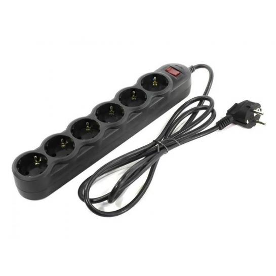 Filtru de rețea SVEN SF-06L, 6 Sockets, 5m, Black