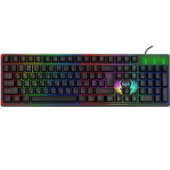 Клавиатура SVEN KB-G8000 Gaming Keyboard, membrane with tactile feedback,105 keys, 20 Fn-keys, Backlight