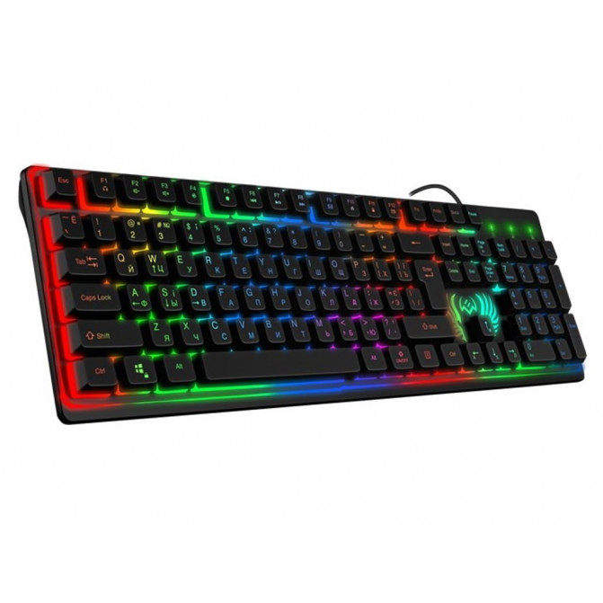 Tastatura SVEN KB-G8000 Gaming Keyboard, membrane with tactile feedback,105 keys, 20 Fn-keys, Backlight