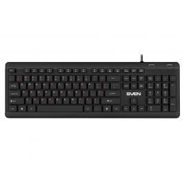 Клавиатура SVEN KB-E5700H, Keyboard, Waterproof construction, 104 keys, 12 Fn-keys