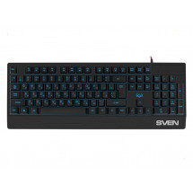 Tastatura SVEN KB-G8300 Gaming Keyboard, membrane with tactile feedback,104 keys, 12Fn-keys, Backlight