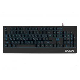 Tastatura SVEN KB-G8300 Gaming Keyboard, membrane with tactile feedback,104 keys, 12Fn-keys, Backlight