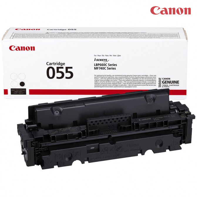 Cartuş laser Canon CRG055 Black Original