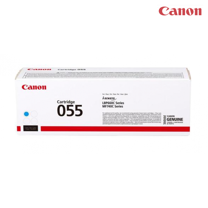 Cartuş laser Canon CRG055 Cyan Original