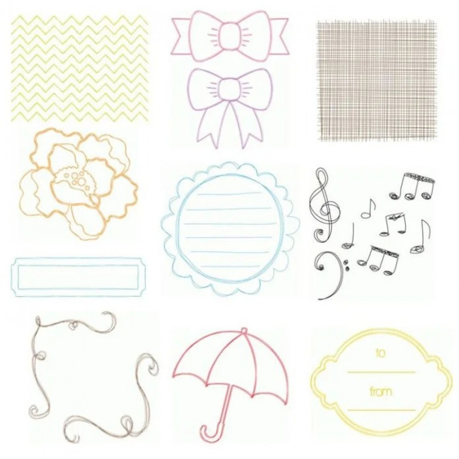 Set de pixuri de 0,5 mm în 24 de culori pentru plottere Silhouette KIT-PEN2-B