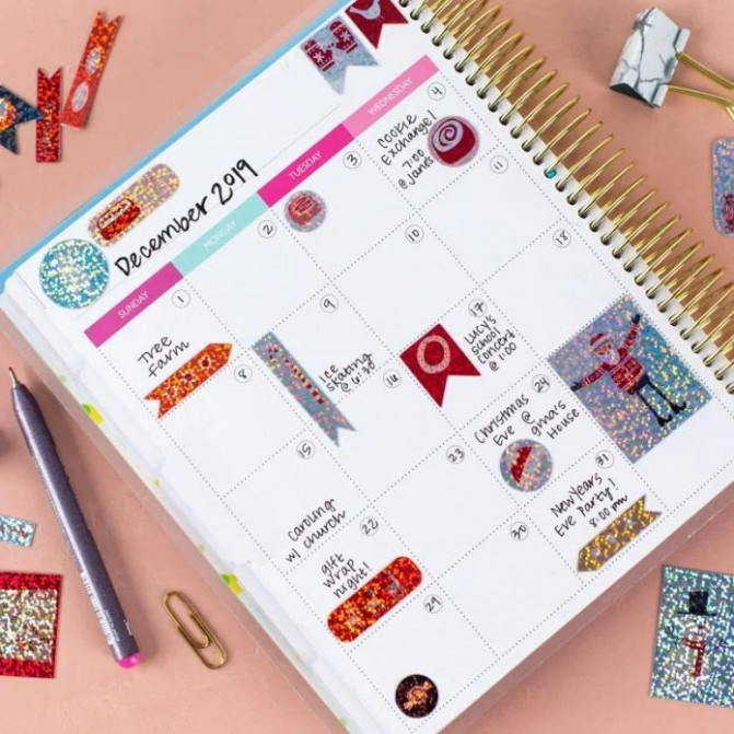 Folie autoadezivă pentru imprimare și decupare holograme Silhouette MEDIA-DOT-ADH