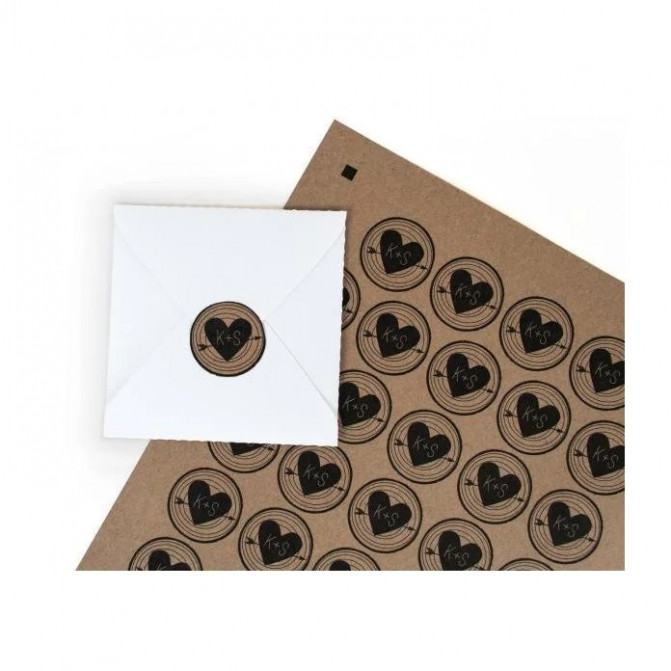 Hârtie kraft autoadezivă pentru imprimare și tăiere Silhouette MEDIA-KFT-ADH-3T