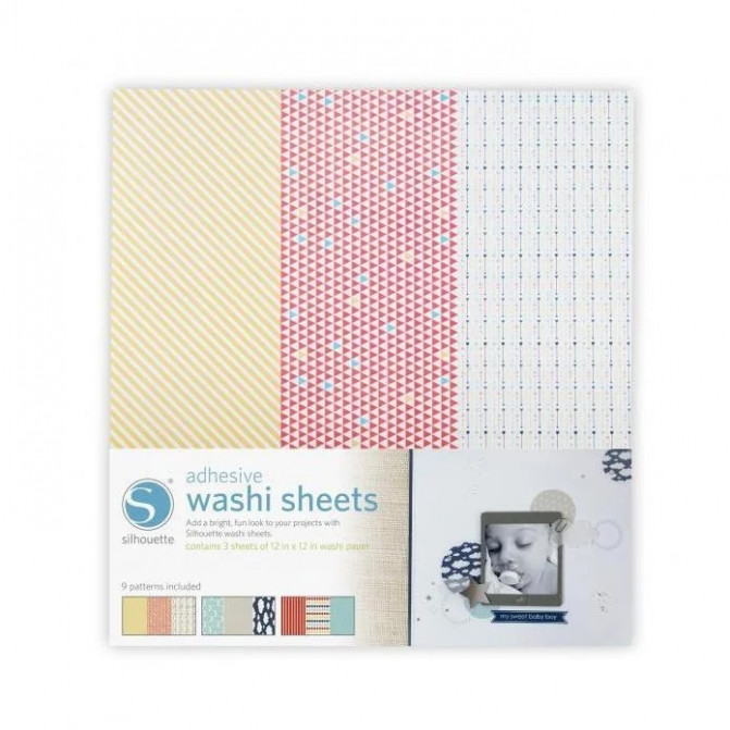 Hârtie japoneză Washi Silhouette MEDIA-WASHI-ADH-3T