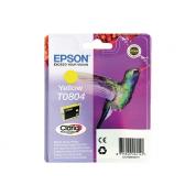 Картридж струйный Epson T0804 Yellow Original