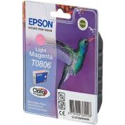 Cartuș cu jet de cerneală Epson T0806 Light Magenta Original