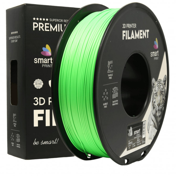 Filament PLA Grass Green, Smart Print, FG-S65-E1, 1kg pentru imprimanta 3D