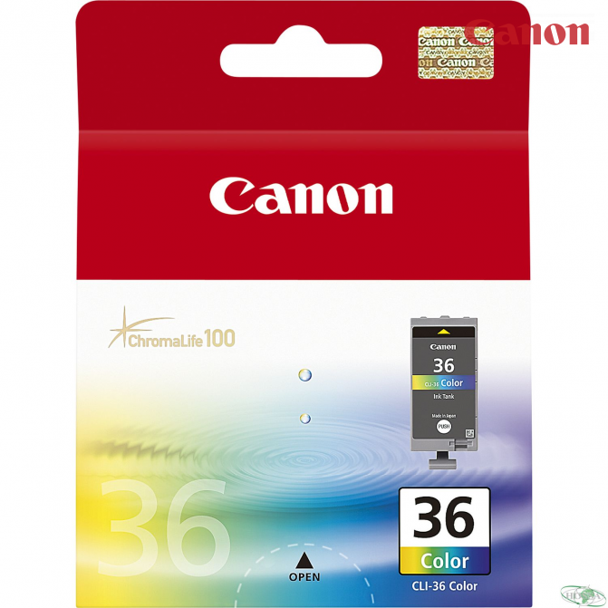 Картридж струйный Canon CLI-36 Color Original 1511B001