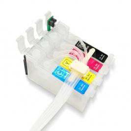 Картриджи для СНПЧ Epson (CISS cartridges without chip 4 colors set)