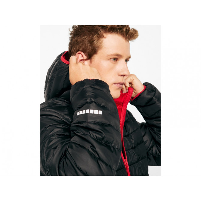 Мужская куртка Roly NORWAY BLACK/RED 2XL
