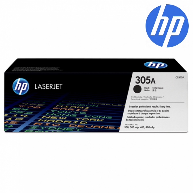 Cartuș laser  HP 287A 305A (CE410A) Black Original