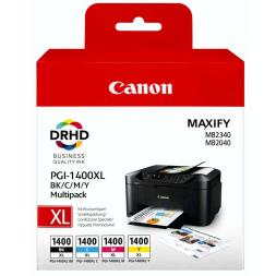Картридж струйный Canon PGi-1400XL Bk/C/M/Y Multipack