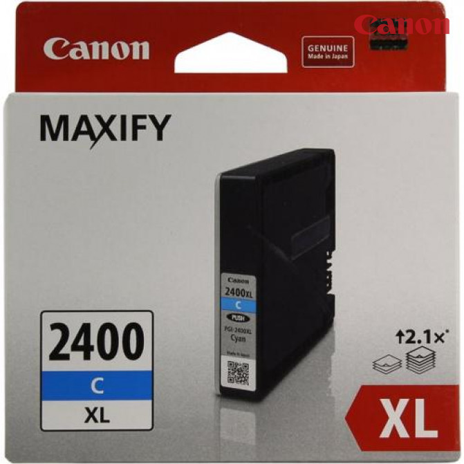 Картридж струйный Canon PGi-2400XL Cyan