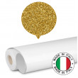 Плёнка для термопереноса FlexClassic GM410 Gold Glitter Plotterfilms
