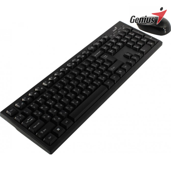 Клавиатура + Мышь Genius Smart KM-8101, Беспроводное, Чёрный