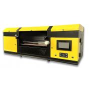 UV DTF принтер для рулонной печати (CMYK+White+Varnish) с встроенным ламинатором 30 см 