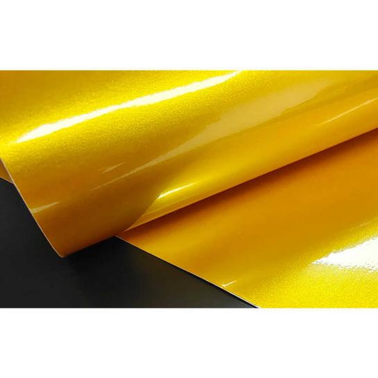 Pelicula UV DTF A+B rolă aurie 31см (310 mm) pentru imprimare cu jet de cerneală de tip UV 100 de metri