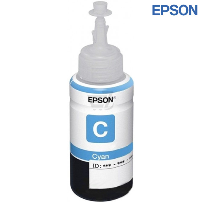 Cerneala Epson Originala C13T66424A T664 L110/L132 Cyan