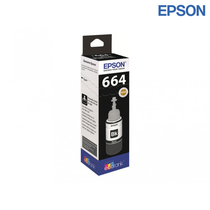 Чернила Epson Original C13T66414A T664 L110/L132 Black