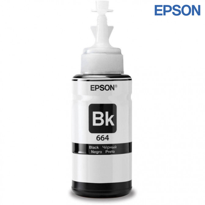 Чернила Epson Original C13T66414A T664 L110/L132 Black