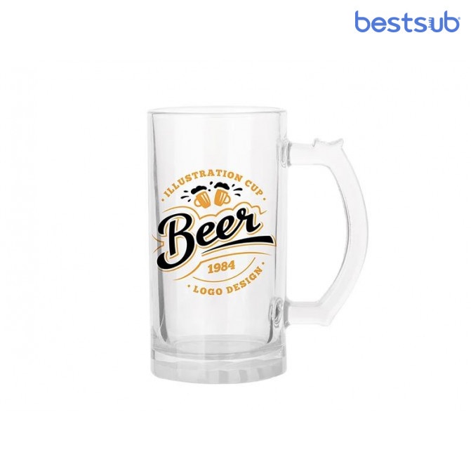 Cană pentru sublimare 16oz mata din sticla de bere BestSub BN1