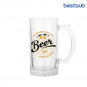 Cană pentru sublimare 16oz mata din sticla de bere